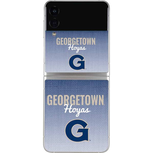 Georgetown University Hoyas Galaxy Z Flip4 5G Skin