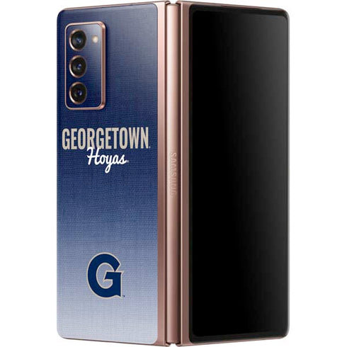 Georgetown University Hoyas Galaxy Z Fold2 5G Skin