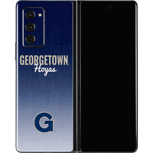 Georgetown University Hoyas Galaxy Z Fold2 5G Skin