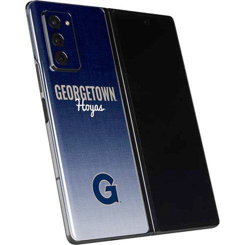Georgetown University Hoyas Galaxy Z Fold2 5G Skin