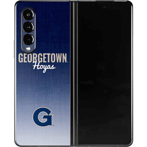 Georgetown University Hoyas Galaxy Z Fold3 5G Skin