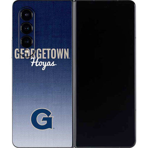 Georgetown University Hoyas Galaxy Z Fold4 5G Skin