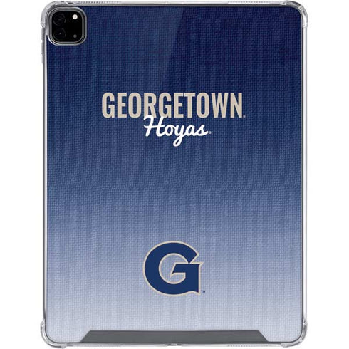 Georgetown University Hoyas iPad Pro 12.9in (2020) Clear Case