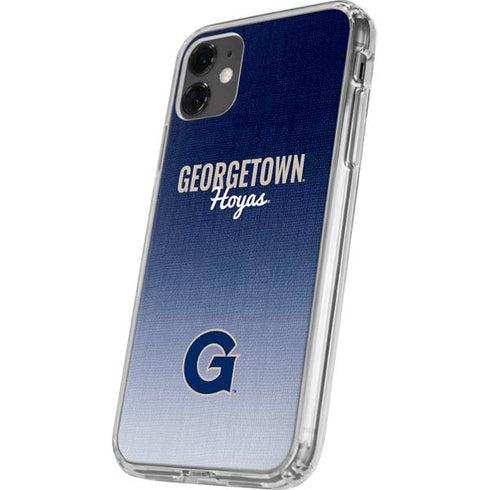 Georgetown University Hoyas iPhone 11 Clear Case