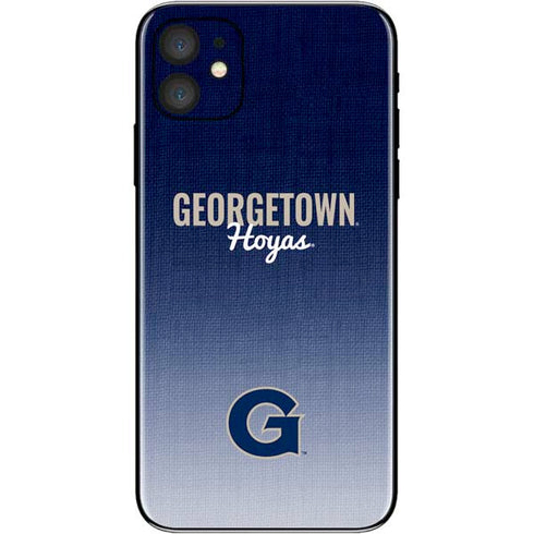 Georgetown University Hoyas iPhone 11 Skin