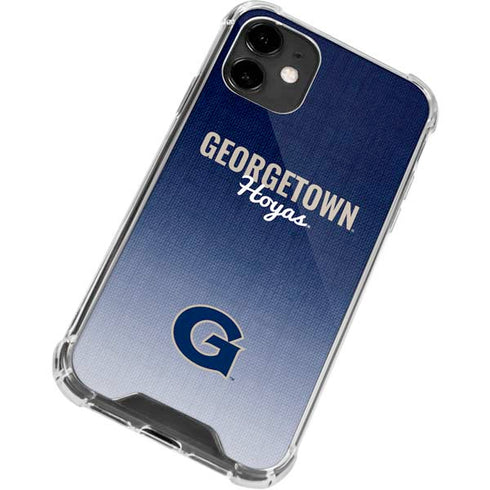 Georgetown University Hoyas iPhone 12 Clear Case