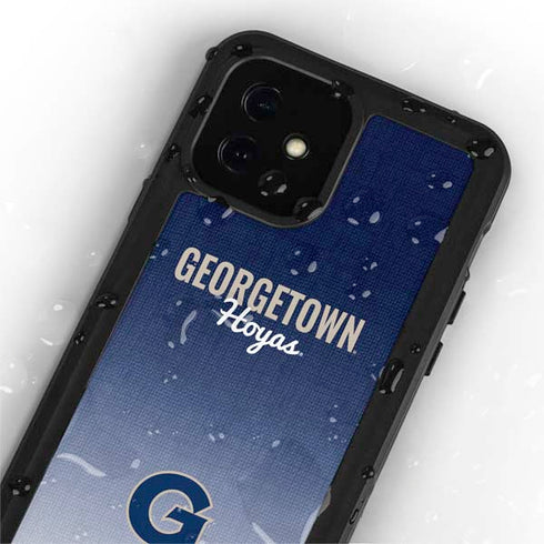 Georgetown University Hoyas iPhone 12 Mini Waterproof Case