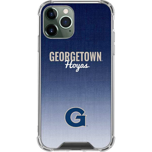 Georgetown University Hoyas iPhone 12 Pro Clear Case