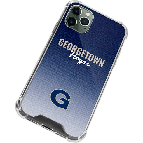 Georgetown University Hoyas iPhone 12 Pro Clear Case