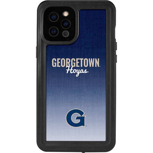 Georgetown University Hoyas iPhone 12 Pro Max Waterproof Case