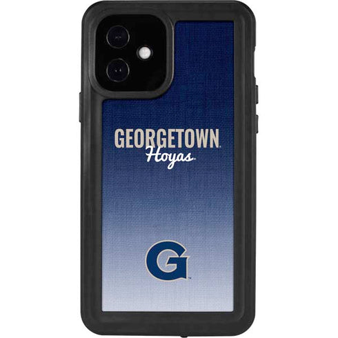 Georgetown University Hoyas iPhone 12 Waterproof Case