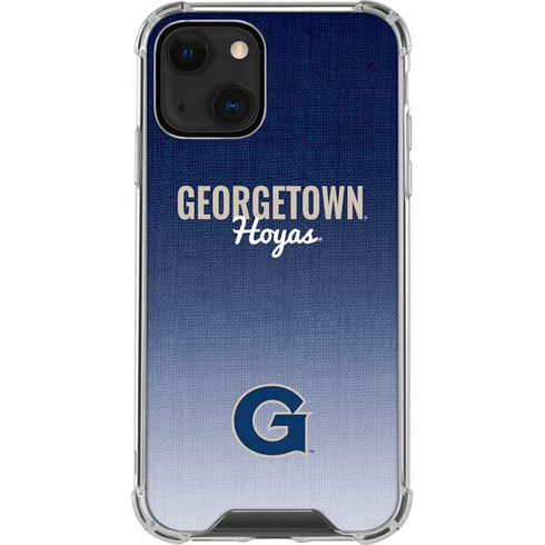 Georgetown University Hoyas iPhone 13 Clear Case