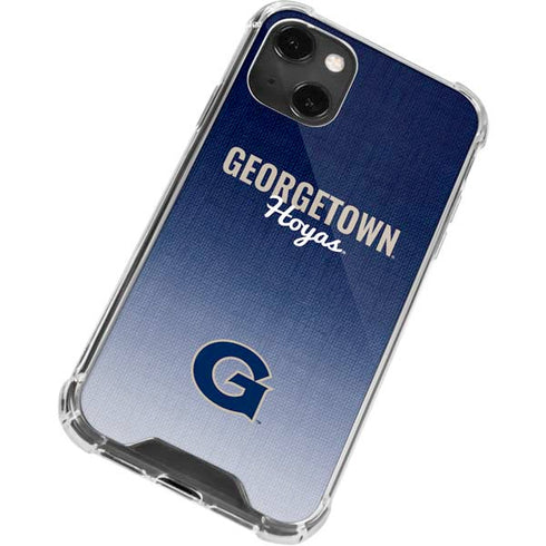 Georgetown University Hoyas iPhone 13 Mini Clear Case