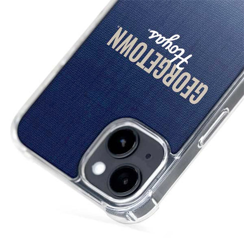 Georgetown University Hoyas iPhone 15 Plus MagSafe Case