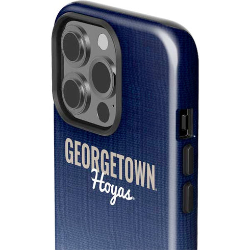Georgetown University Hoyas iPhone 15 Pro Impact Case
