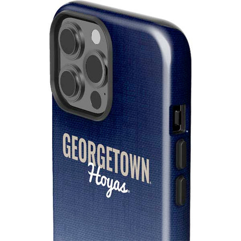 Georgetown University Hoyas iPhone 15 Pro Max Impact Case