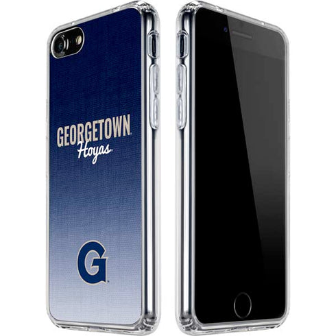 Georgetown University Hoyas iPhone SE (2nd & 3rd Gen) Clear Case