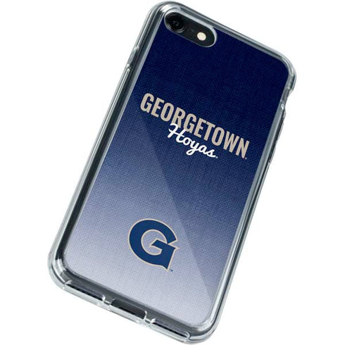 Georgetown University Hoyas iPhone SE (2nd & 3rd Gen) Clear Case