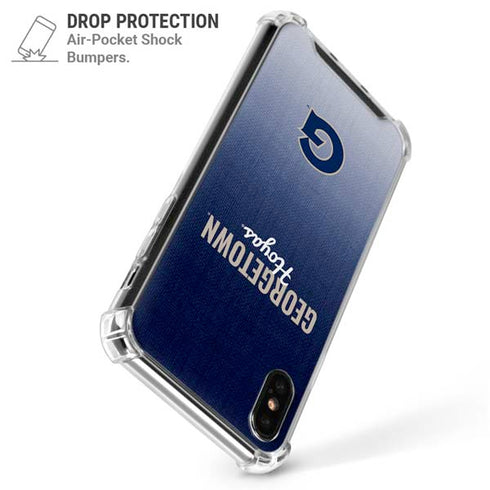 Georgetown University Hoyas iPhone XS Max Clear Case