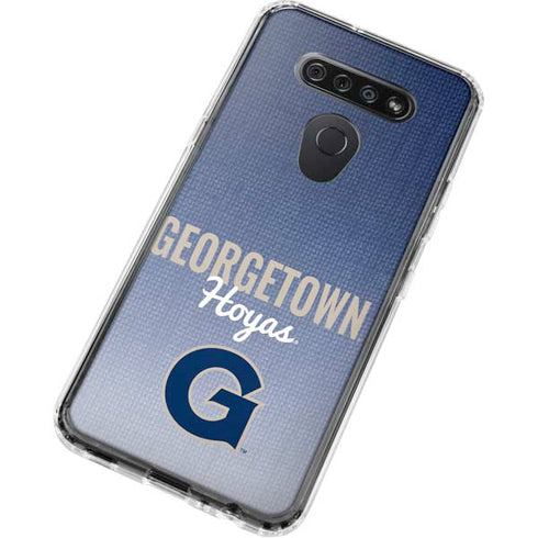 Georgetown University Hoyas LG K51/Q51 Clear Case