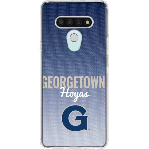 Georgetown University Hoyas LG Stylo 6 Clear Case