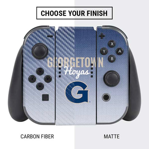 Georgetown University Hoyas Nintendo Switch Bundle Skin
