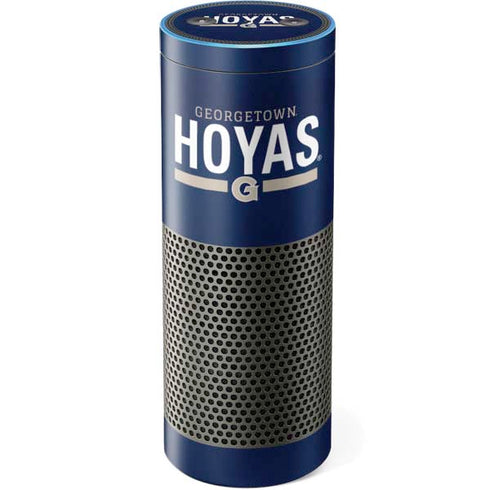 Georgetown University Hoyas Stripe Amazon Echo Skin