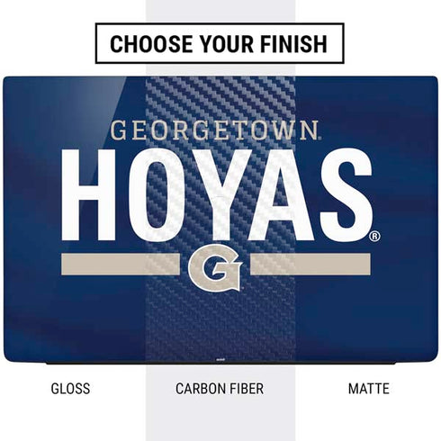 Georgetown University Hoyas Stripe Dell Vostro Skin