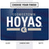 Georgetown University Hoyas Stripe Dell Vostro Skin