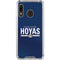 Georgetown University Hoyas Stripe Galaxy A30 Clear Case