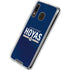 Georgetown University Hoyas Stripe Galaxy A30 Clear Case