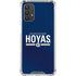 Georgetown University Hoyas Stripe Galaxy A32 5G Clear Case