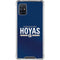 Georgetown University Hoyas Stripe Galaxy A51 5G Clear Case