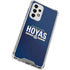 Georgetown University Hoyas Stripe Galaxy A53 5G Clear Case