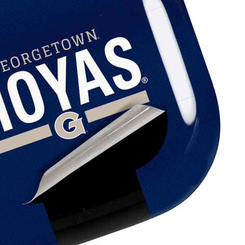 Georgetown University Hoyas Stripe Galaxy Buds Pro Skin