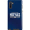 Georgetown University Hoyas Stripe Galaxy Note 10 Pro Case