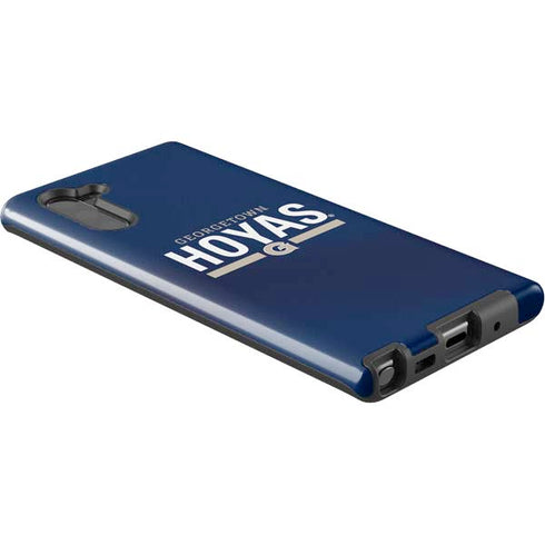 Georgetown University Hoyas Stripe Galaxy Note 10 Pro Case