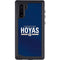 Georgetown University Hoyas Stripe Galaxy Note 10 Waterproof Case