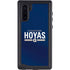 Georgetown University Hoyas Stripe Galaxy Note 10 Waterproof Case