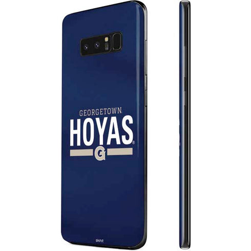 Georgetown University Hoyas Stripe Galaxy Note 8 Skin