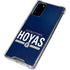 Georgetown University Hoyas Stripe Galaxy Note20 5G Clear Case