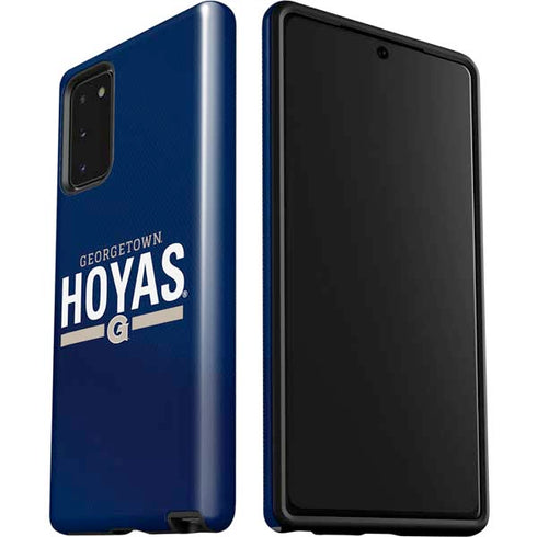 Georgetown University Hoyas Stripe Galaxy Note20 5G Pro Case