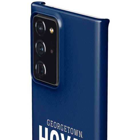 Georgetown University Hoyas Stripe Galaxy Note20 Ultra 5G Lite Case
