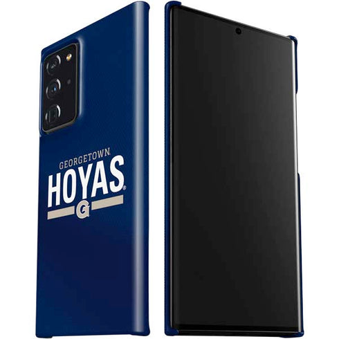 Georgetown University Hoyas Stripe Galaxy Note20 Ultra 5G Lite Case