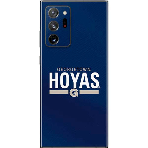 Georgetown University Hoyas Stripe Galaxy Note20 Ultra 5G Skin