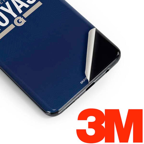 Georgetown University Hoyas Stripe Galaxy S10 Plus Skin