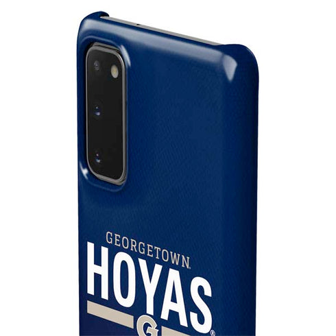 Georgetown University Hoyas Stripe Galaxy S20 Lite Case