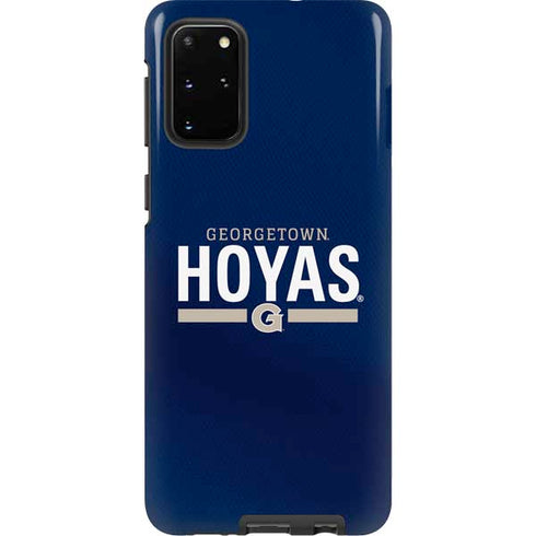 Georgetown University Hoyas Stripe Galaxy S20 Plus Pro Case