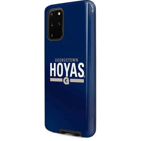 Georgetown University Hoyas Stripe Galaxy S20 Plus Pro Case