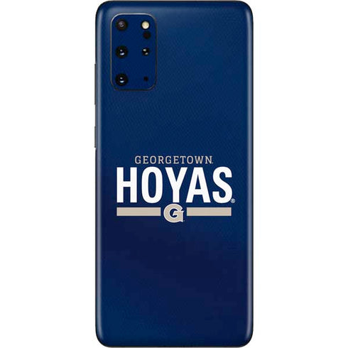 Georgetown University Hoyas Stripe Galaxy S20 Plus Skin